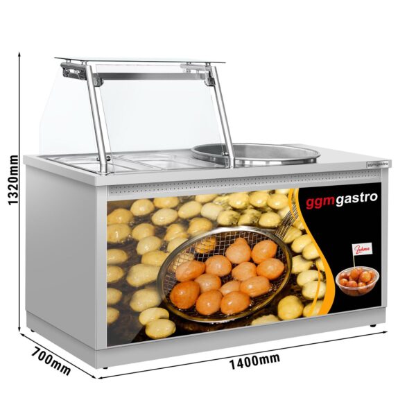Fritovací stůl pro stroj na koblihy/donuty - Image 4