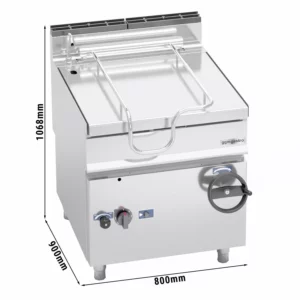 Plynová výklopná pánev - 80 litrů - 20 kW