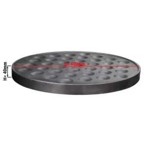 Talíř pro plynový krepovač CGOM5 - Mini Crêpes - Ø 400 mm