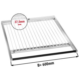 Rám pro dvojité vykrajovátky pralinek - rozteč drátů: 37,5 mm
