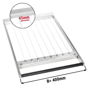 Rám pro dvojité vykrajovátky pralinek - rozteč drátů: 45 mm