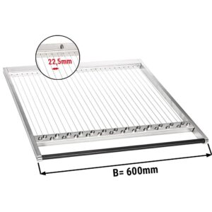Rám pro dvojité vykrajovátky pralinek - rozteč drátů: 22,5 mm