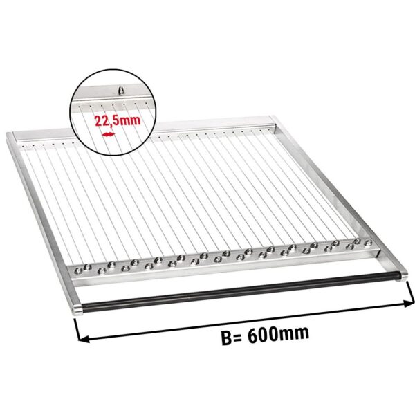 Rám pro dvojité vykrajovátky pralinek - rozteč drátů: 22,5 mm