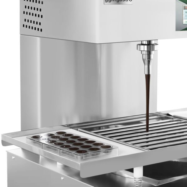 Zařízení na temperování čokolády s výtokovým kohoutkem - Chocotemper - včetně police s glazurou - Image 10