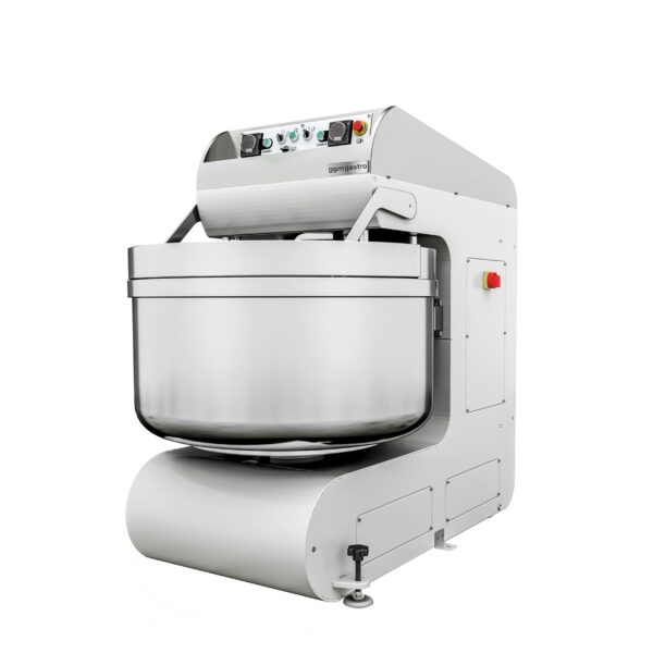Pekařský spirálový stroj na těsto 70 litrů / 40 kg - 2 rychlosti - s pevnou mísou - 2 motory - Image 3