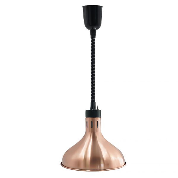 Tepelná lampa - Ø 290 mm - růžové zlato