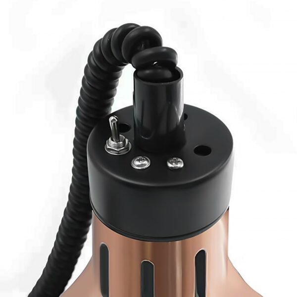 Tepelná lampa - Ø 290 mm - růžové zlato - Image 4