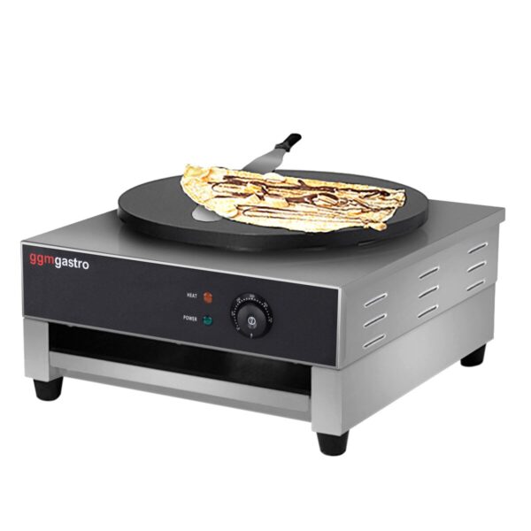 Stroj na palačinky - s 1 deskou Ø 400 mm včetně natěrače těsta - Image 2