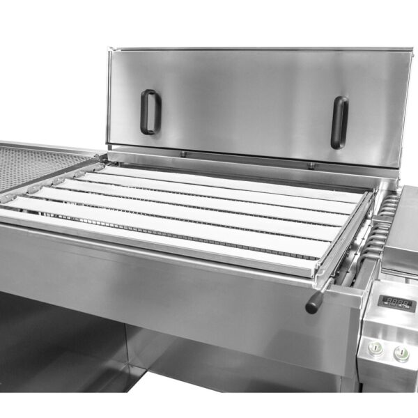 Poloautomatická fritéza na koblihy / donuty - zařízení na pečení tuku - kapacita: 360 kusů/h - Image 7