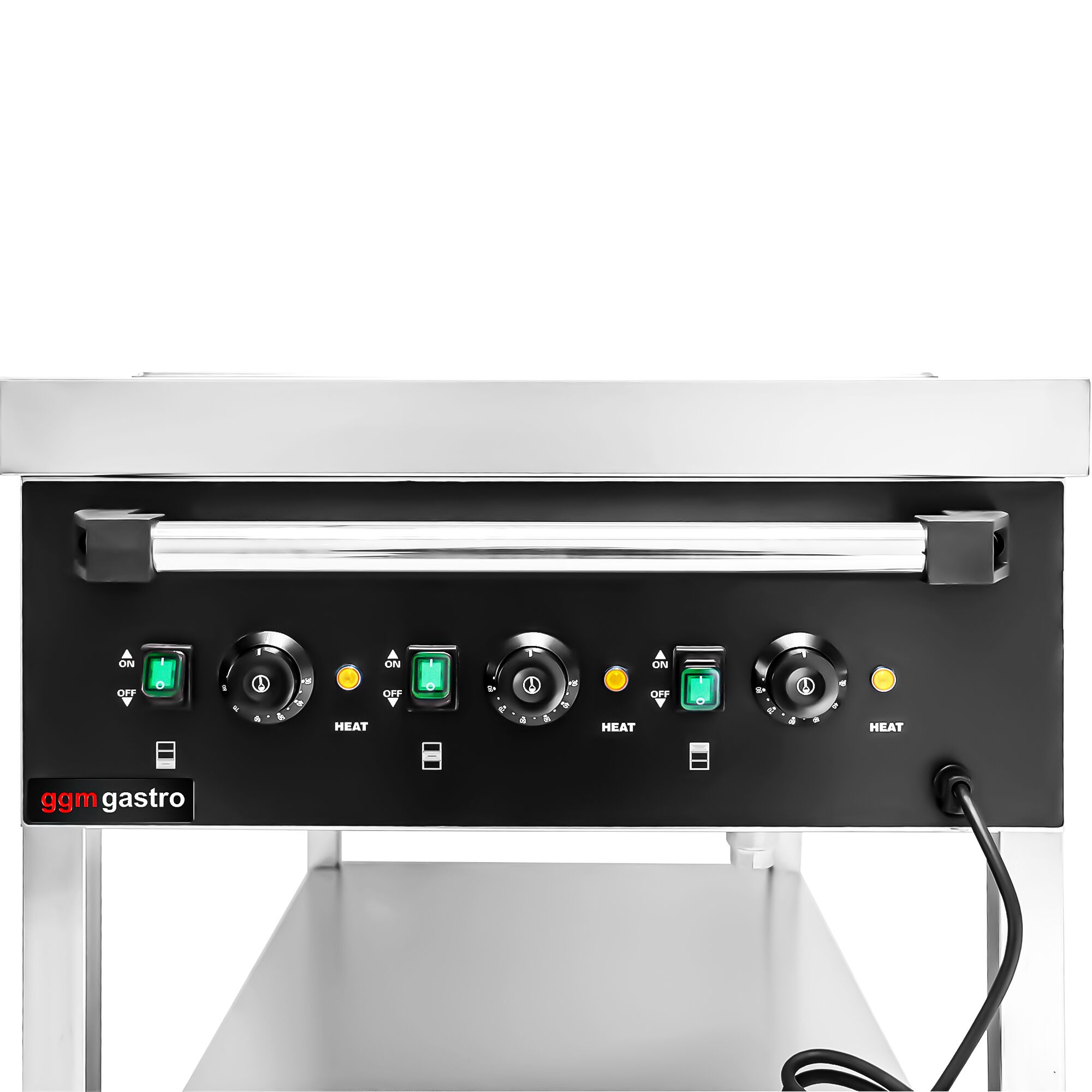 Bain-Marie termo vozík - 3x GN 1/1 - teplotu bazénu lze regulovat samostatně - Obrázek 3