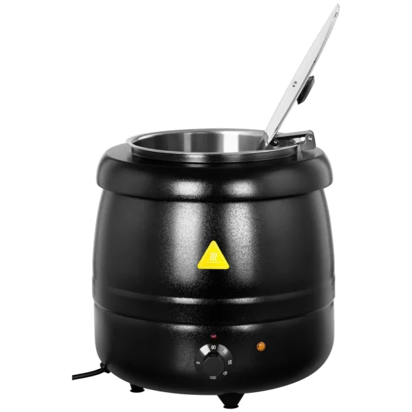 Elektrický hrniec na polievku - 10 l - 400 W - čierny - Image 6