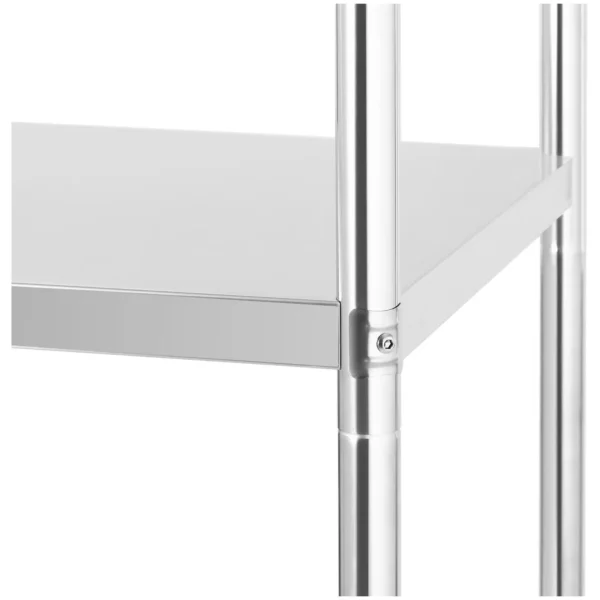 Nerezový regál - 80 x 40 x 180 cm - Royal Catering - 200 kg - Image 3