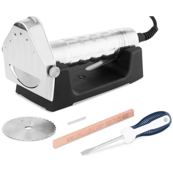 Nůž na kebab elektrický - 8000 ot/min - Royal Catering - čepel 80 mm