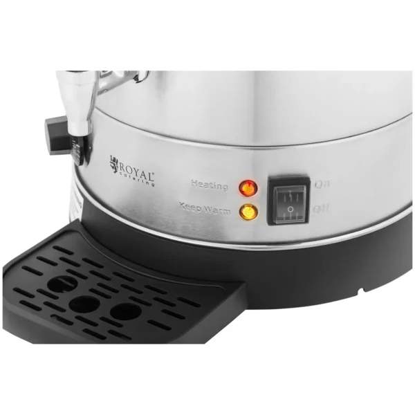 Varič vody - 19,7 l - 2500 W - odkvapkávacia miska - strieborná farba - Image 4