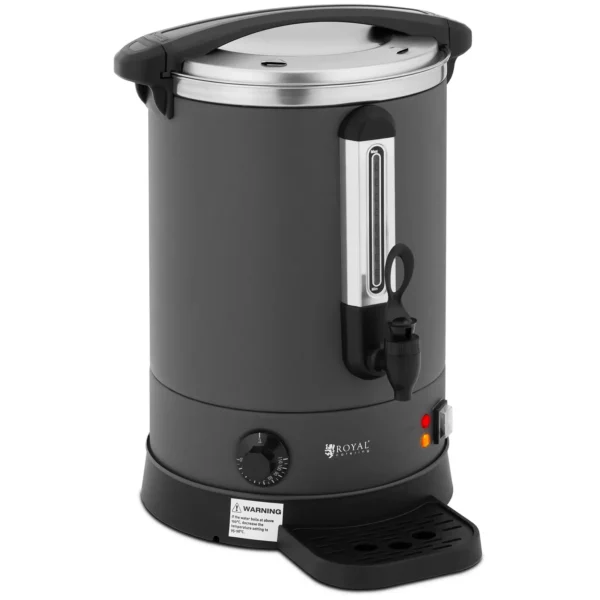 Varič vody - 13,5 L - 2500 W - odkvapkávacia miska - strieborná farba - Image 6