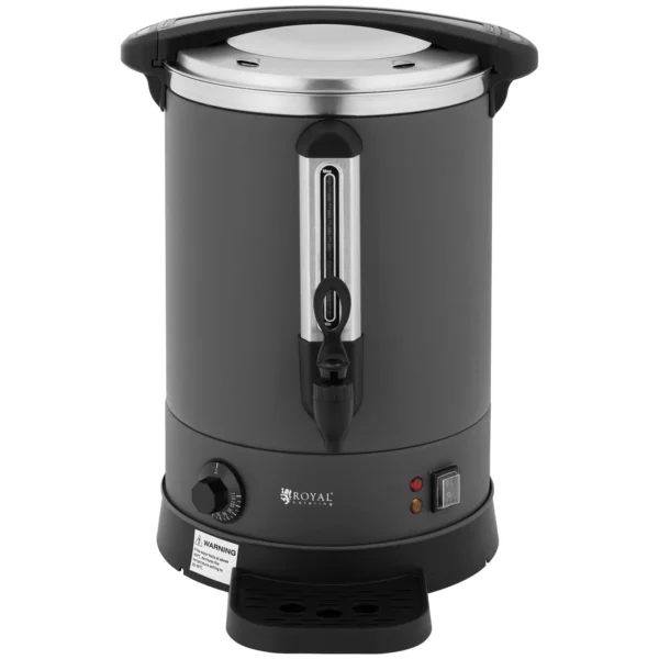 Varič vody - 13,5 L - 2500 W - odkvapkávacia miska - strieborná farba