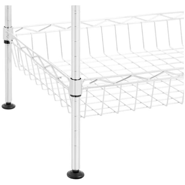 Kovová polica - 45 x 34 x 151 cm - 100 kg - Royal Catering - Image 5