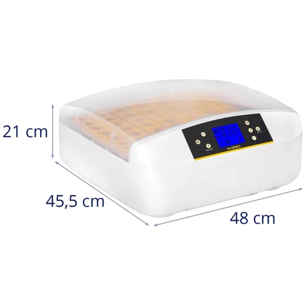 Umělá líheň - 56 vajec - včetně dávkovače vody - plně automatická - Image 3