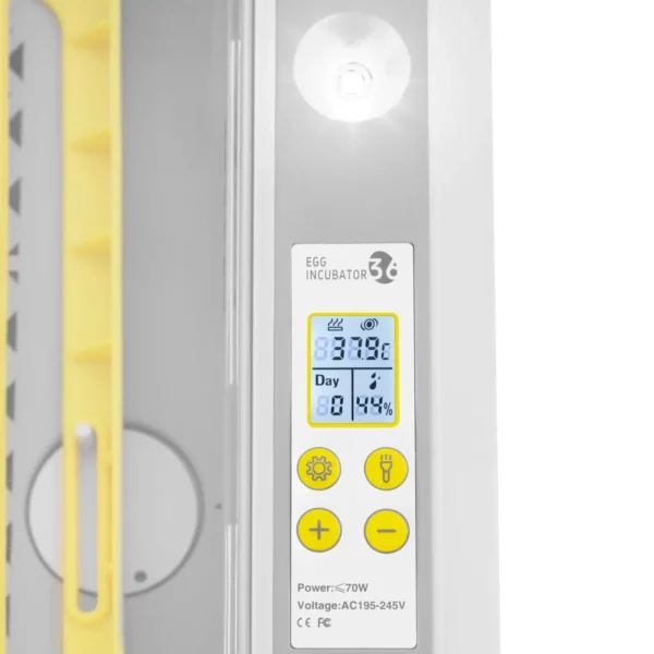 Umělá líheň - 36 vajec - integrovaná prosvětlovačka vajec - plně automatický provoz - Image 4