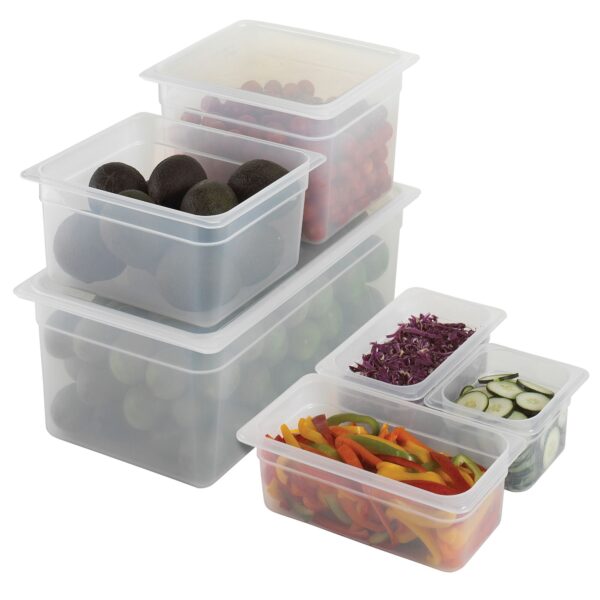 (6 kusů) CAMBRO | CAMWEAR® - Polypropylenová GN nádoba 1/1 - mléčná - hloubka 200 mm - Image 5