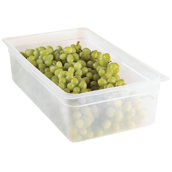 (6 kusů) CAMBRO | CAMWEAR® - Polypropylenová GN nádoba 1/1 - mléčná - hloubka 150 mm - Image 5