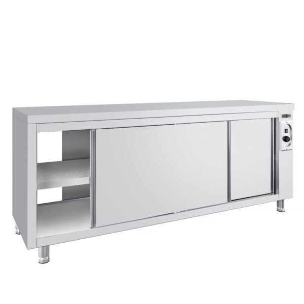 Ohřívací skříň ECO - 1800x700mm - s poklopem - Image 4