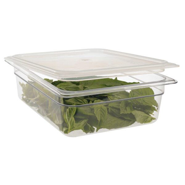 (6 kusů) CAMBRO | CAMWEAR® - Polypropylenové GN víko 1/2 - vzduchotěsné - mléčné - Image 6