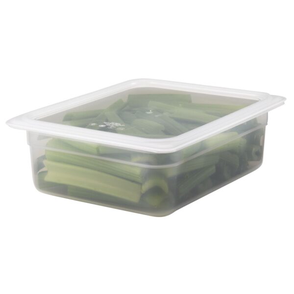 (6 kusů) CAMBRO | CAMWEAR® - Polypropylenové GN víko 1/2 - vzduchotěsné - mléčné - Image 8
