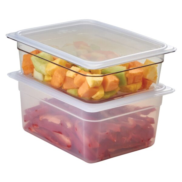 (6 kusů) CAMBRO | CAMWEAR® - Polypropylenové GN víko 1/2 - vzduchotěsné - mléčné - Image 9