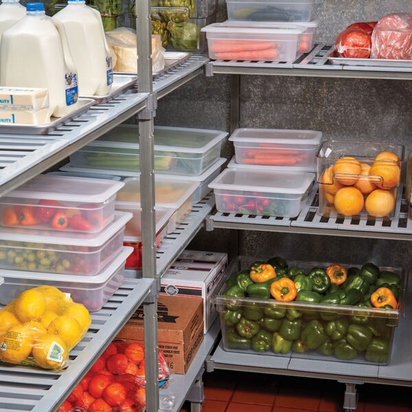 (6 kusů) CAMBRO | CAMWEAR® - Polypropylenové GN víko 1/2 - vzduchotěsné - mléčné - Image 10