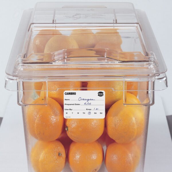 (24 kusů) CAMBRO | Rotační štítky StoreSafe® – 250 štítků na kotouč - Image 5