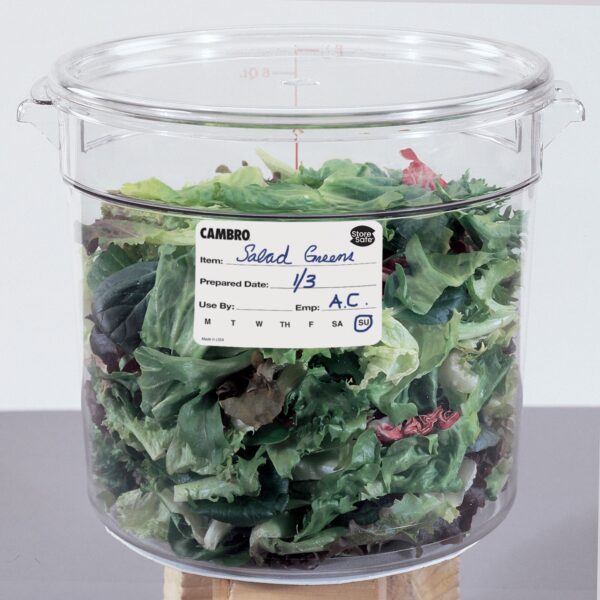 (24 kusů) CAMBRO | Rotační štítky StoreSafe® – 250 štítků na kotouč - Image 7