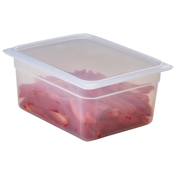 (6 kusů) CAMBRO | CAMWEAR® - Polypropylenová GN nádoba 1/2 - mléčná - hloubka 150 mm - Image 5
