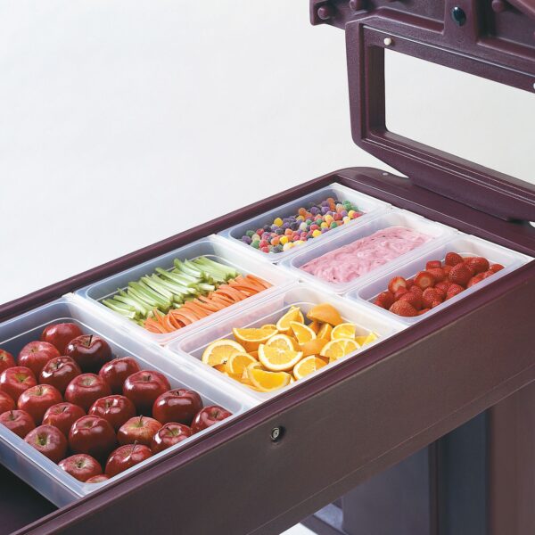 (6 kusů) CAMBRO | CAMWEAR® - Polypropylenová GN nádoba 1/3 - mléčná - hloubka 100 mm - Image 6