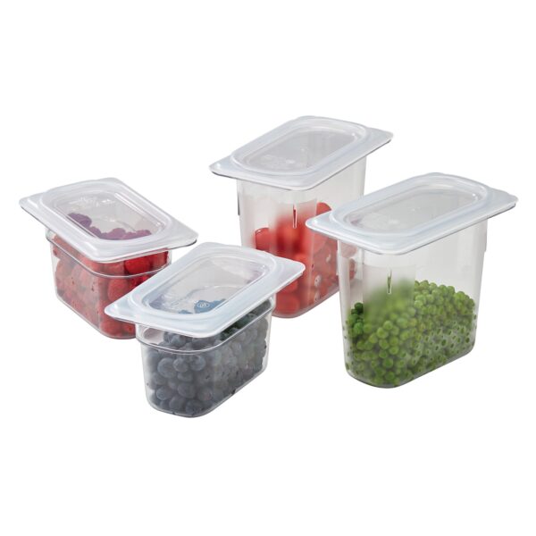 (6 kusů) CAMBRO | CAMWEAR® - Polypropylenové víko GN 1/9 - vzduchotěsné - mléčné - Image 7