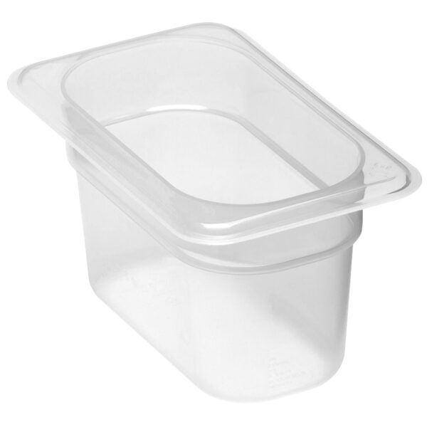 (6 kusů) CAMBRO | CAMWEAR® - Polypropylenová GN nádoba 1/9 - mléčná - hloubka 100 mm - Image 4