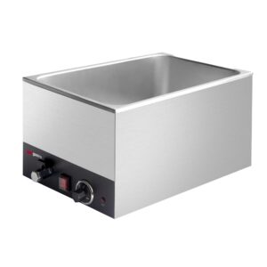 Bain Marie - 1,2 kW - pro GN 1/1 o výšce 200 mm - s vypouštěcím kohoutkem
