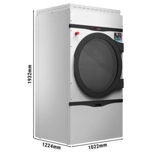 Elektrická odsávací sušička prádla - 34 kg - manuální