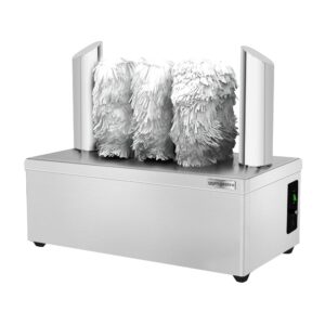 Stroj na leštění skla - 2,62kW - s 8 rotujícími válci
