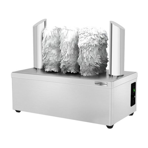 Stroj na leštění skla - 2,62kW - s 8 rotujícími válci