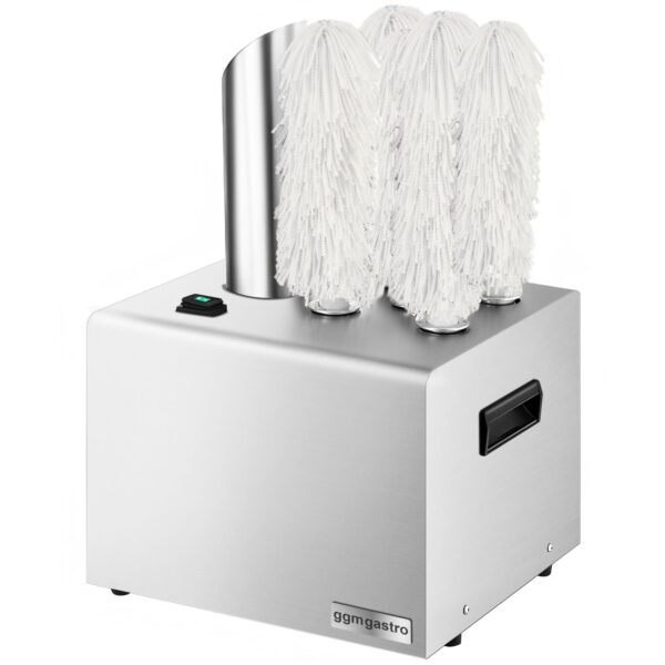 Stroj na leštění skla - 1,5kW - s 5 rotujícími válci