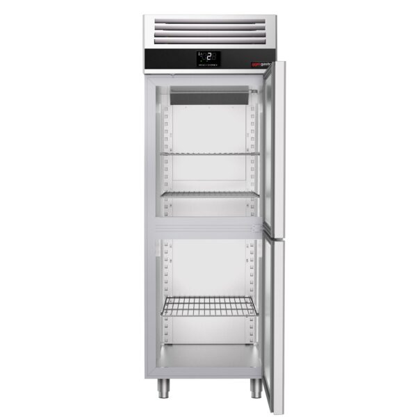 Mraznička nerezová PREMIUM - GN 2/1 - 700 litrov - s 2 polovičnými dverami - Image 9