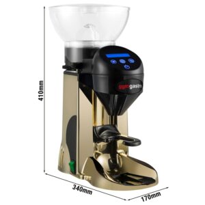 Mlýnek na kávu - zlatý - 1kg - 275 wattů - 77dB