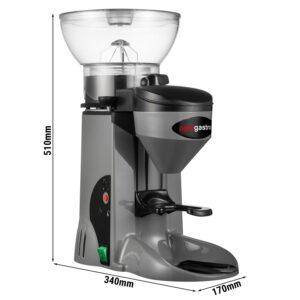 Mlýnek na kávu - šedý - 1kg - 270 wattů - 77dB