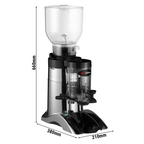 Mlýnek na kávu - stříbrný - 2kg - 400 wattů - 63dB
