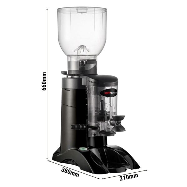 Mlýnek na kávu - černý - 2kg - 400 wattů - 63dB