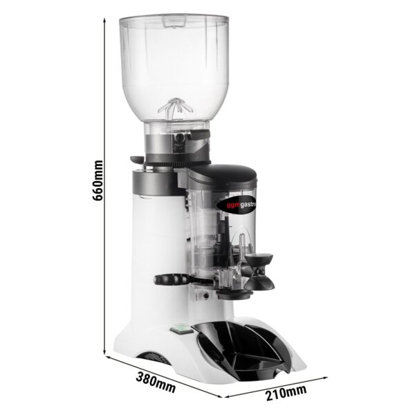 Mlýnek na kávu - bílý - 2kg - 400 wattů - 63 dB