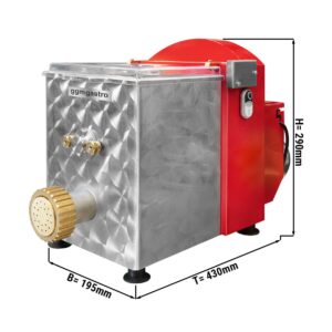 Elektrický strojek na těstoviny - 5 kg/h - 300 wattů