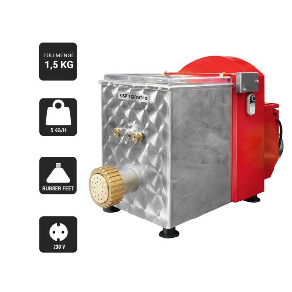 Elektrický strojek na těstoviny - 5 kg/h - 300 wattů - Image 12