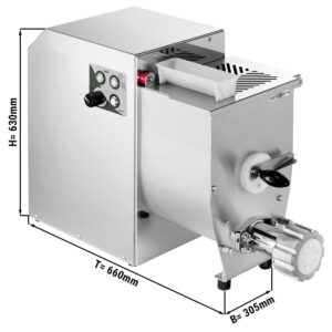 Elektrický stroj na těstoviny - 8,4 kg/h - 750 wattů
